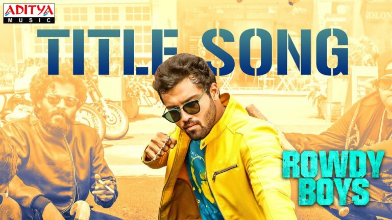 Youthful song from Rowdy Boys unveiled