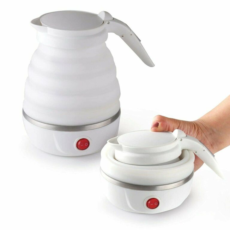 Topredo Foldable 0.6 L Silicone Fast-Boiling Electric Kettle