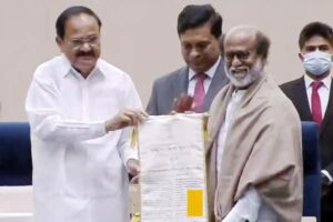 Rajinikanth conferred with Dadasaheb Phalke Award