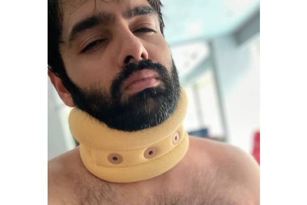 Ram suffers neck injury