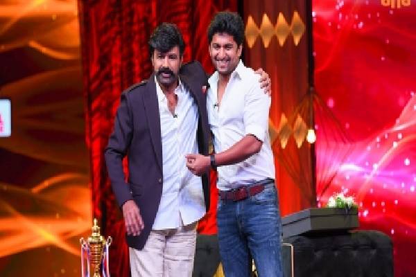 Actor Nani appears on ‘Unstoppable with NBK’