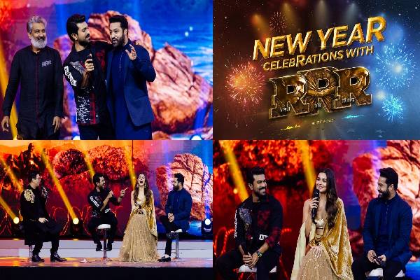 ‘RRR’ team marks New Year with Bollywood biggies at grand event