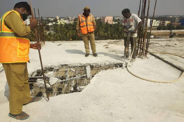 Demolition of illegal buildings continue around Hyderabad