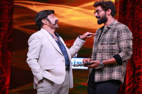 Balayya makes fun of Rana’s Marriage