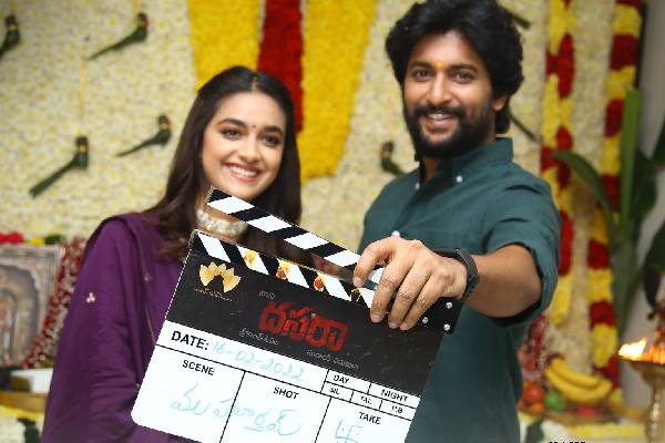 Nani’s Dasara launched Officially