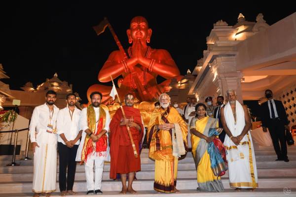 PM Modi at Sri Ramanujacharya statue  inauguration