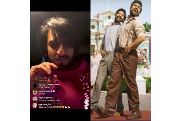 Ranveer Singh shares his excitement and love for ‘Naatu Naatu song’ from ‘RRR’