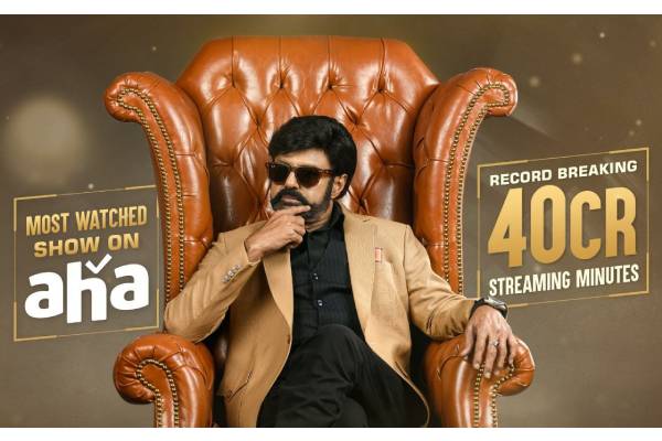 Balakrishna's 'Unstoppable' becomes most-watched Telugu OTT show
