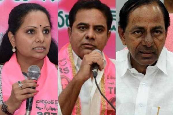 Why KCR, KTR, Kavitha skip TRS protests against BJP ?