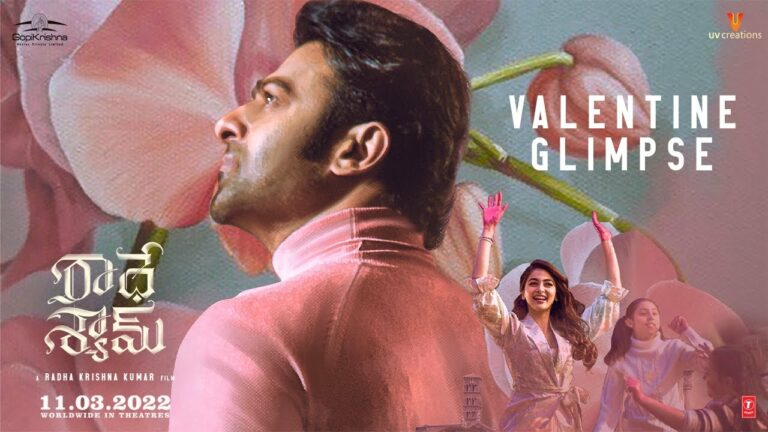 Radhe Shyam Valentine Glimpse: Romance Overloaded