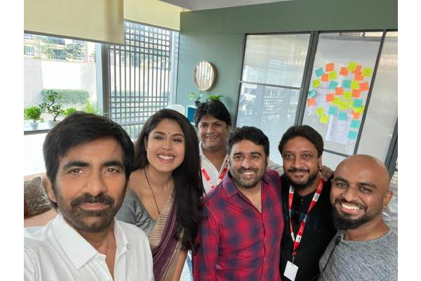 Ravi Teja’s ‘Ravanasura’ goes on floors