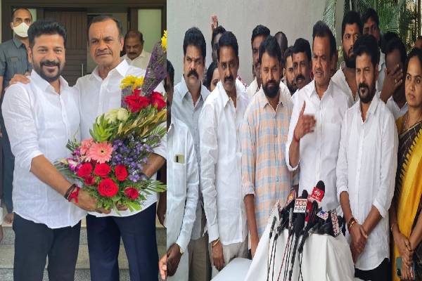 Finally, Revanth and Komatireddy come together, share dais