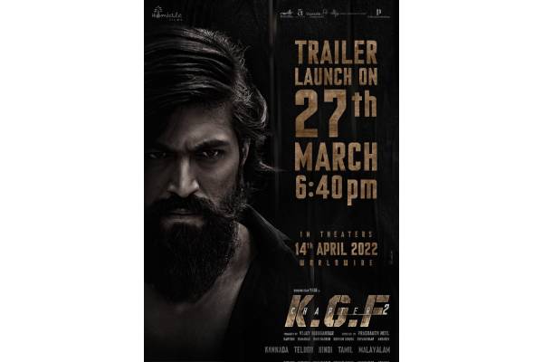 Big Announcement about KGF: Chapter 2 Trailer