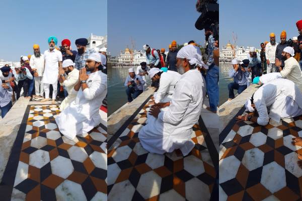 ‘RRR’ team visits Golden Temple in Amritsar to seek blessings