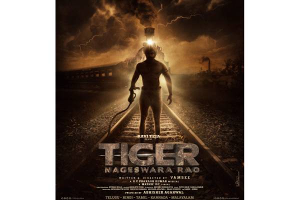Pre-Look: Ravi Teja Frightens As Tiger Nageswara Rao