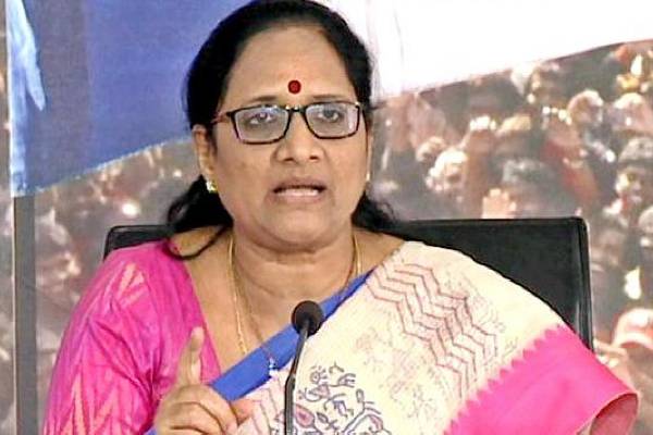 Women’s Commission Chairperson fires at TDP leaders
