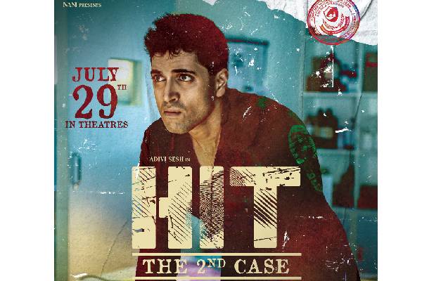 Adivi Sesh coming to HIT us with another thriller on July 29.