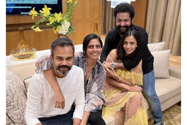 NTR and Prashanth Neel Families Party Together