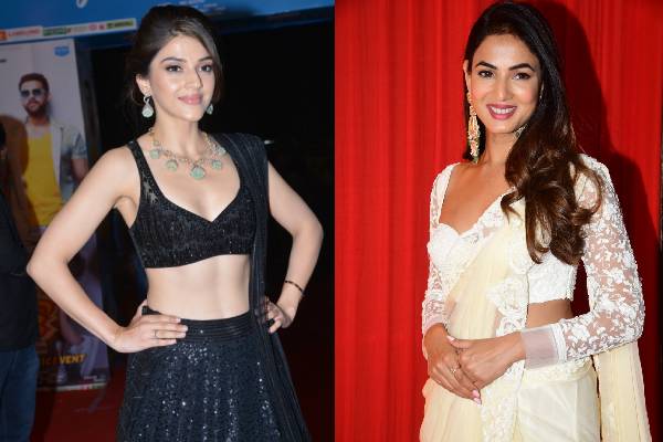 Mehreen and Sonal Chauhan @ F3 Pre Release Event