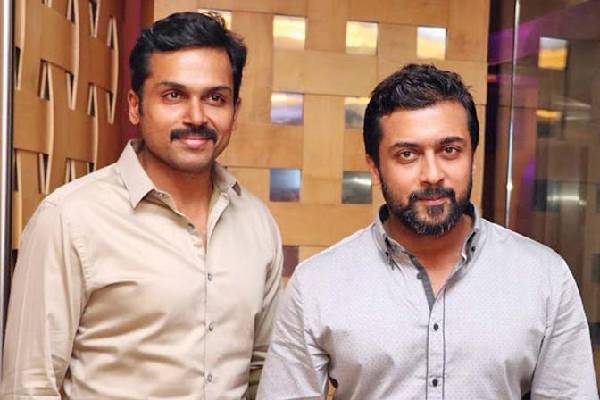 Suriya and Karthi coming together for the first time