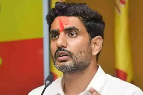 Naidu has foreseen this pathetic condition of AP much earlier, says Lokesh