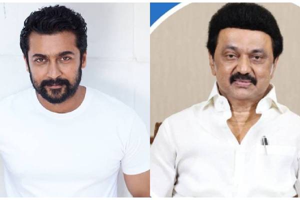 Tamil Nadu CM Stalin congratulates Suriya on being invited by the Academy