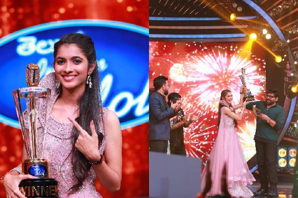 Vagdevi wins the first Telugu Indian Idol title