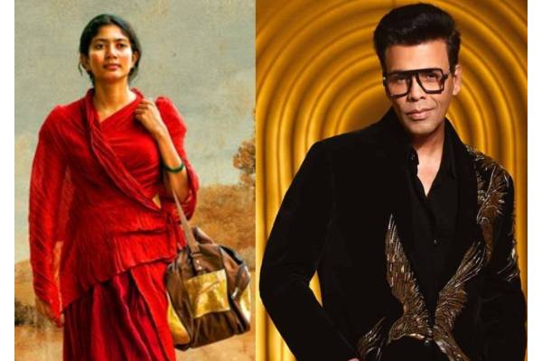 Karan Johar reveals he’s a big Sai Pallavi fan