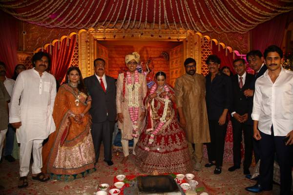 Celebs at Jhanvi Narang – Adithya Wedding