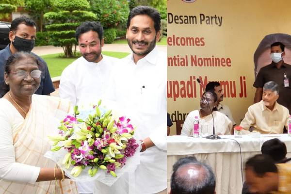 BJP leaders share dais with YSRCP and TDP on same day