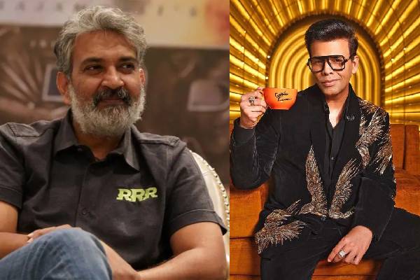 SS Rajamouli gets an invitation from Karan Johar