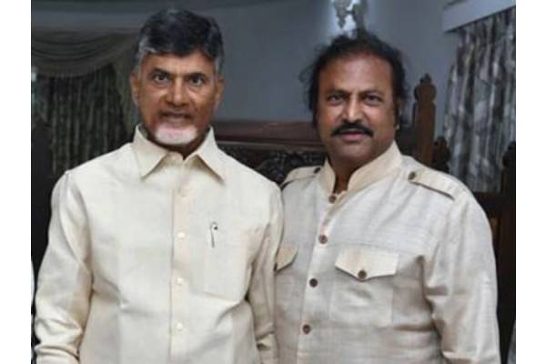 Mohan Babu springs a surprise, meets Chandrababu