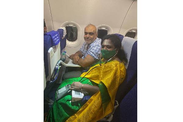 Telangana governor attends to medical emergency mid-air