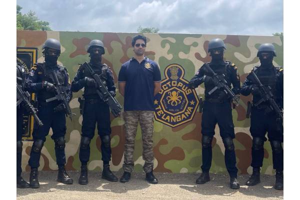 Adivi has ‘surreal experience’ at anti-terror special force Octopus campus