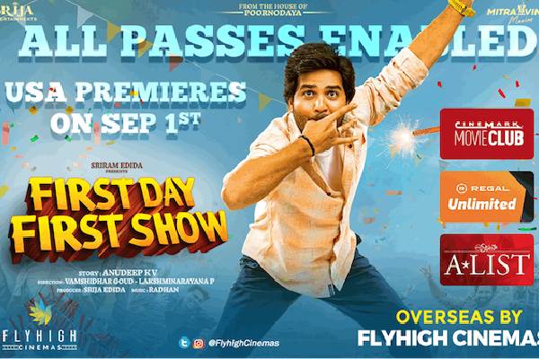 Laugh Riot ‘First Day First Show’ Grand USA Premieres on Sept 1st