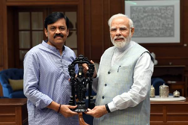 GVL invites Modi to AP to launch projects