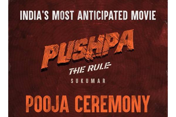 Pushpa: The Rule Formally Launched