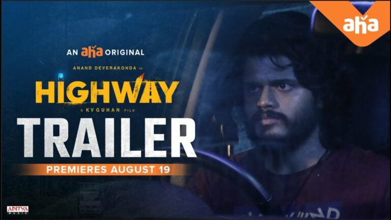 Anand Devarakonda Highway Trailer: Compelling Psychological Thriller