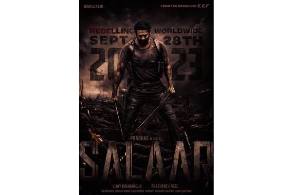 Big News: Release Date locked for Prabhas’ Salaar