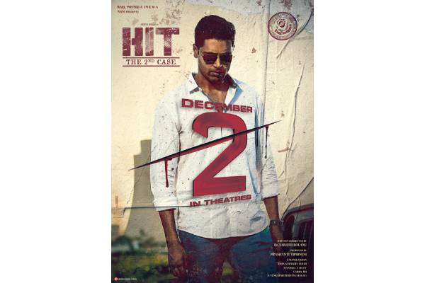 Adivi Sesh’s Crime Investigative Thriller ‘HIT 2’ Gets A Release Date