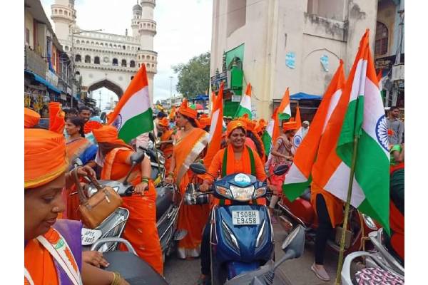 Hyderabad Liberation Day: Bike rally by BJP’s women wing