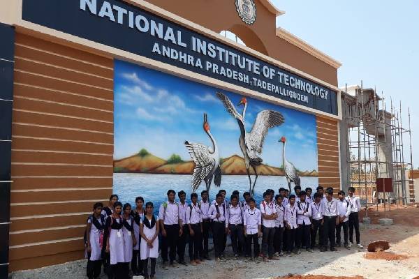 AP NIT students hold protest on faculty misbehaviour