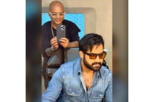 NTR rocks in a stylish look for an ad shoot