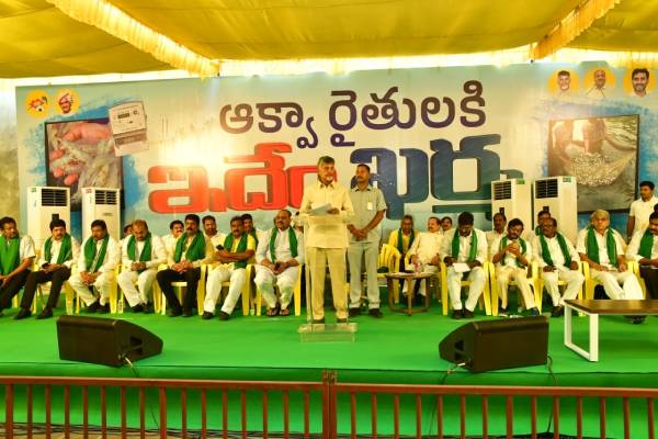 State Govt is responsible for crisis in aqua sector, says Chandrababu