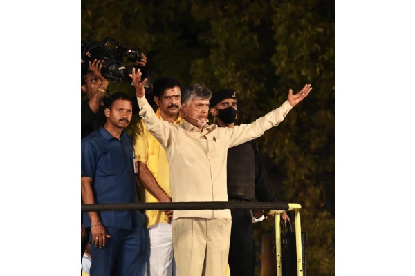 Days are numbered for YSRCP, says Chandrababu