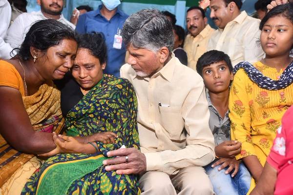 TDP to pay Rs 25 lakhs compensation to stampede victims