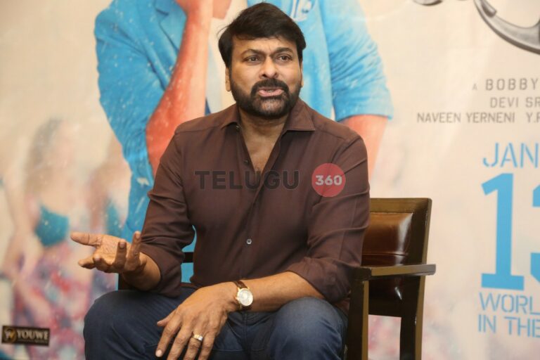 Megastar responds about targeting Koratala Siva