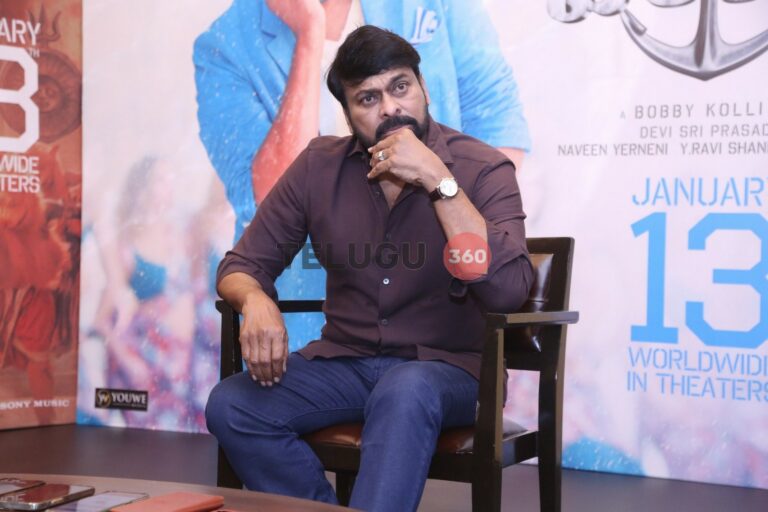 Megastar about the over budget of Waltair Veerayya