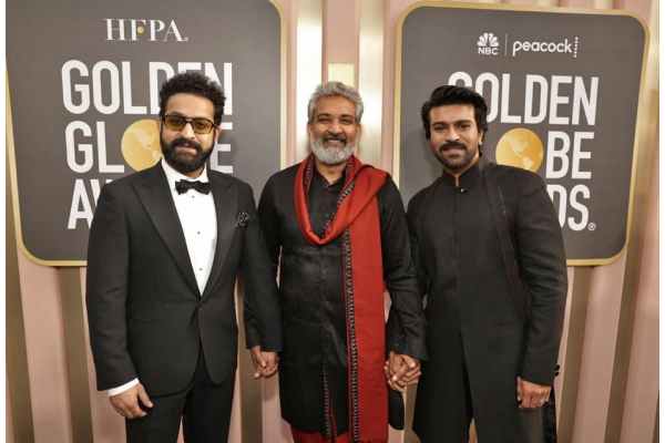 ‘A Telugu film from south of India’: Rajamouli educates US journos about ‘RRR’