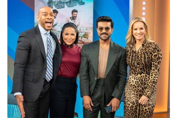 Ram Charan surprises on American TV Show